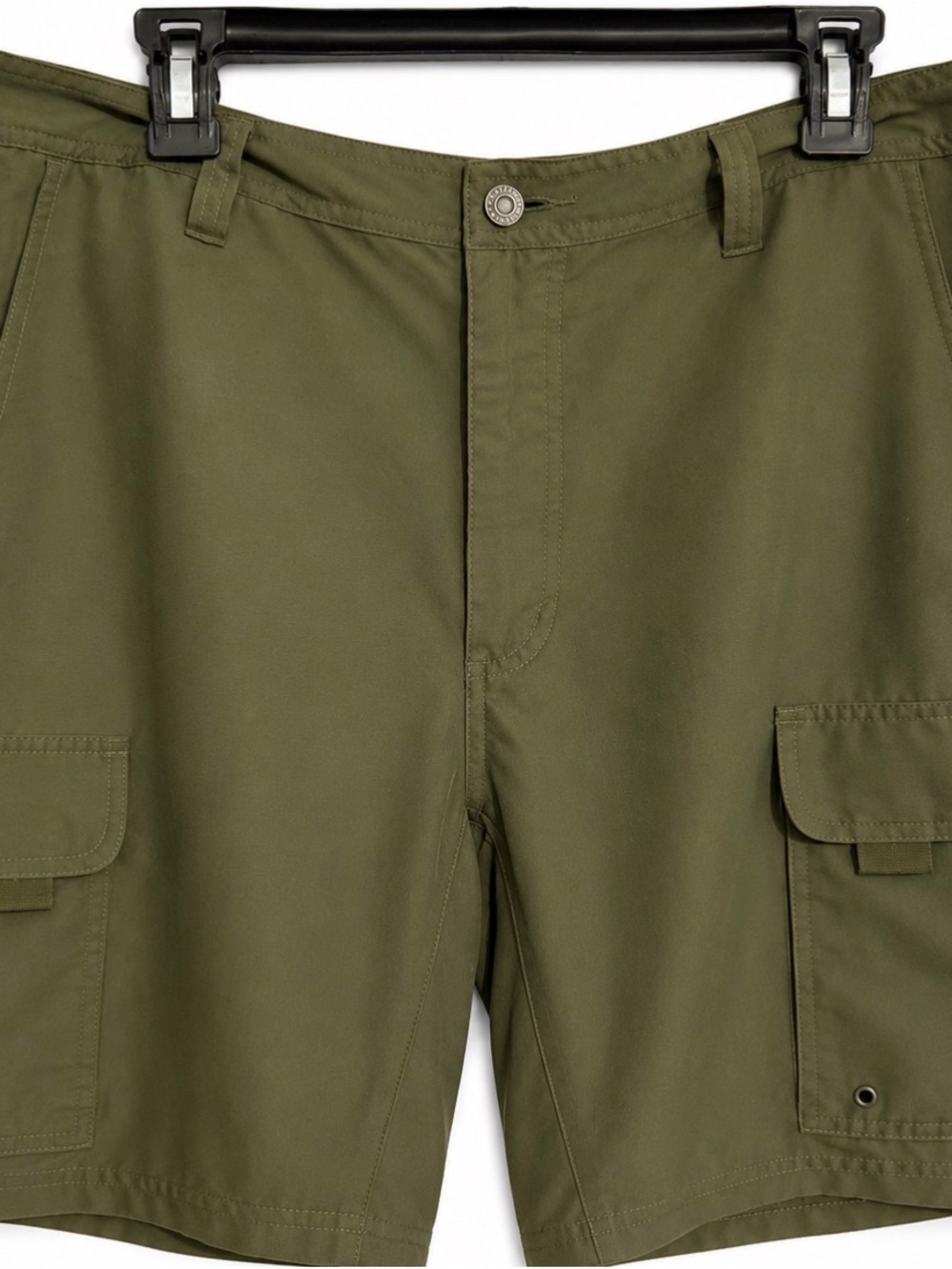 Olive Green Cargo Shorts